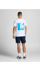 Ανδρική Αθλητική Βερμούδα Jack & Jones JPSTGordon Star JJ Sweat Shorts Srt SN 12249285 Navy Blazer Ανδρική Αθλητική Βερμούδα Jack & Jones JPSTGordon Star JJ Sweat Shorts Srt SN 12249285 Navy Blazer