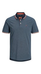 Ανδρική Μπλούζα Polo Jack & Jones JJEPaulos Polo SS Noos 12136668 Denim Blue