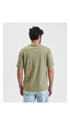 Ανδρικό T-Shirt Gianni Lupo GL963F-S25 Military