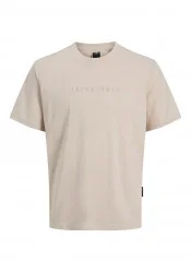 Ανδρικό T-Shirt Jack & Jones Joorecharge Mold Tee SS Crew Neck 12273070 Moonbeam Ανδρικό T-Shirt Jack & Jones Joorecharge Mold Tee SS Crew Neck 12273070 Moonbeam