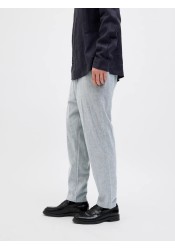 Ανδρικό Λινό Παντελόνι Jack & Jones Jpstace Breeze Jogger SN 12229699 Blue Indigo