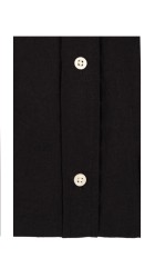 Ανδρικό Πουκάμισο Λινό Boston 119-9 Μαύρο