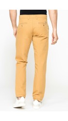Ανδρικό Παντελόνι Λινό Chino Carrera 6241285A-181 Κίτρινο