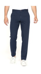 Aνδρικό Παντελόνι Λινό Chino Carrera 6241285A-687 Dress Blue