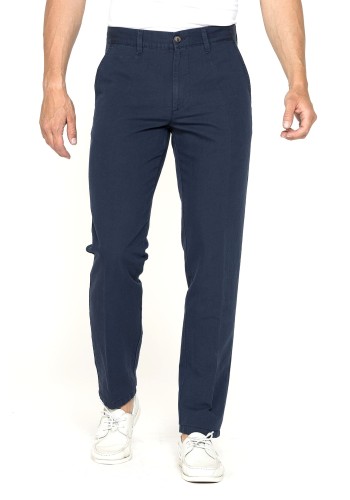 Aνδρικό Παντελόνι Λινό Chino Carrera 6241285A-687 Dress Blue