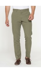 Ανδρικό Παντελόνι Λινό Chino Carrera 6241285A-765 Army Green