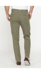 Ανδρικό Παντελόνι Λινό Chino Carrera 6241285A-765 Army Green