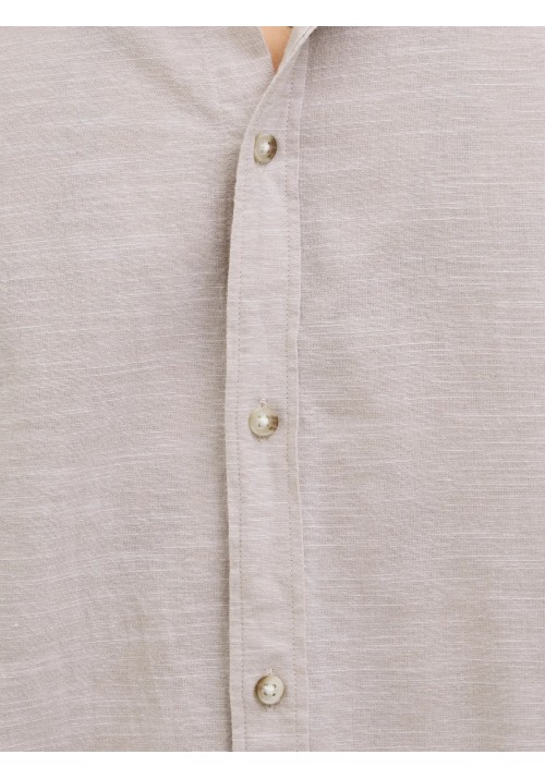 Ανδρικό Πουκάμισο Λινό Jack & Jones JJESummer Band Shirt LS SN 12269319 Crockery