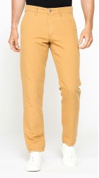 Ανδρικό Παντελόνι Λινό Chino Carrera 6241285A-181 Κίτρινο