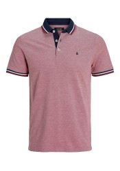 Men's Polo Shirt Jack & Jones JJPAULOS SS NOOS 12136668 Κόκκινο Men's Polo Shirt Jack & Jones JJPAULOS SS NOOS 12136668 Κόκκινο