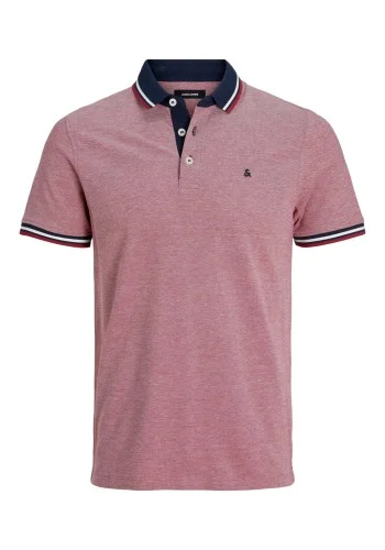Men's Polo Shirt Jack & Jones JJPAULOS SS NOOS 12136668 Κόκκινο