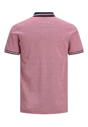 Men's Polo Shirt Jack & Jones JJPAULOS SS NOOS 12136668 Κόκκινο Men's Polo Shirt Jack & Jones JJPAULOS SS NOOS 12136668 Κόκκινο
