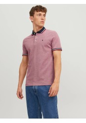 Men's Polo Shirt Jack & Jones JJPAULOS SS NOOS 12136668 Κόκκινο Men's Polo Shirt Jack & Jones JJPAULOS SS NOOS 12136668 Κόκκινο