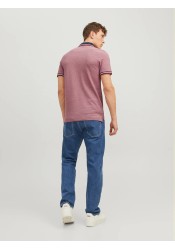 Men's Polo Shirt Jack & Jones JJPAULOS SS NOOS 12136668 Κόκκινο Men's Polo Shirt Jack & Jones JJPAULOS SS NOOS 12136668 Κόκκινο