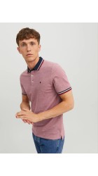 Men's Polo Shirt Jack & Jones JJPAULOS SS NOOS 12136668 Κόκκινο