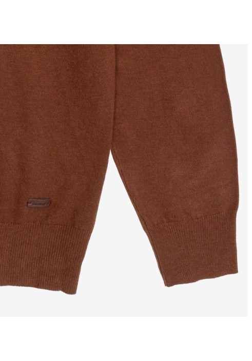 Ανδρικό Πλεκτό Ζιβάγκο Gianni Lupo 33500-F23 Καφέ