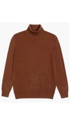 Ανδρικό Πλεκτό Ζιβάγκο Gianni Lupo 33500-F23 Καφέ