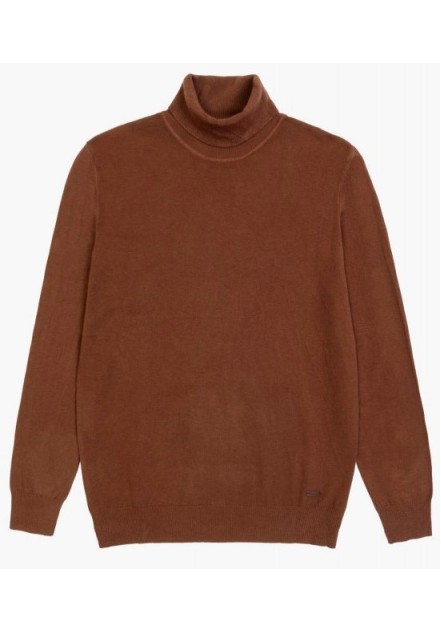 Ανδρικό Πλεκτό Ζιβάγκο Gianni Lupo 33500-F23 Καφέ