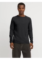 Ανδρικό Πλεκτό Βαμβακερό Jack & Jones JJEBreeze Knit Crew Neck SN 12269654 Μαύρο Ανδρικό Πλεκτό Βαμβακερό Jack & Jones JJEBreeze Knit Crew Neck SN 12269654 Μαύρο