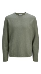 Ανδρικό Πλεκτό Βαμβακερό Jack & Jones Jjecooper Knit Crew Neck Noos 12258407 Iceberg Green Ανδρικό Πλεκτό Βαμβακερό Jack & Jones Jjecooper Knit Crew Neck Noos 12258407 Iceberg Green