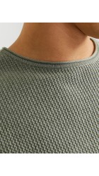 Ανδρικό Πλεκτό Βαμβακερό Jack & Jones Jjecooper Knit Crew Neck Noos 12258407 Iceberg Green Ανδρικό Πλεκτό Βαμβακερό Jack & Jones Jjecooper Knit Crew Neck Noos 12258407 Iceberg Green