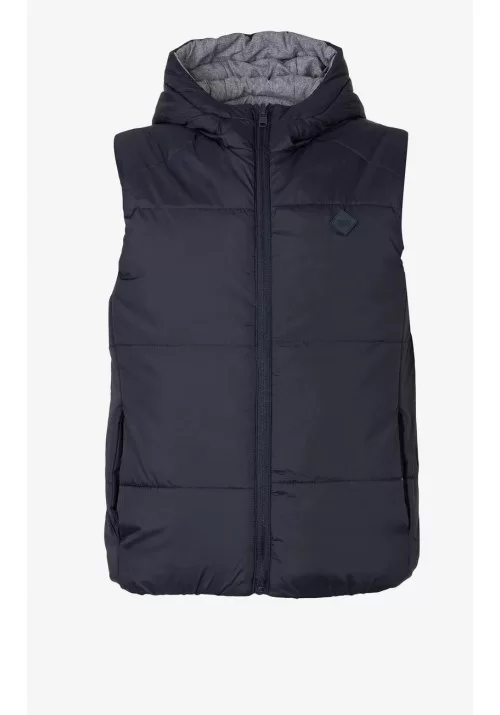 Ανδρικό Αμάνικο Μπουφάν Puffer Δύο Όψεων Tiffosi 10045792-790 Μπλε