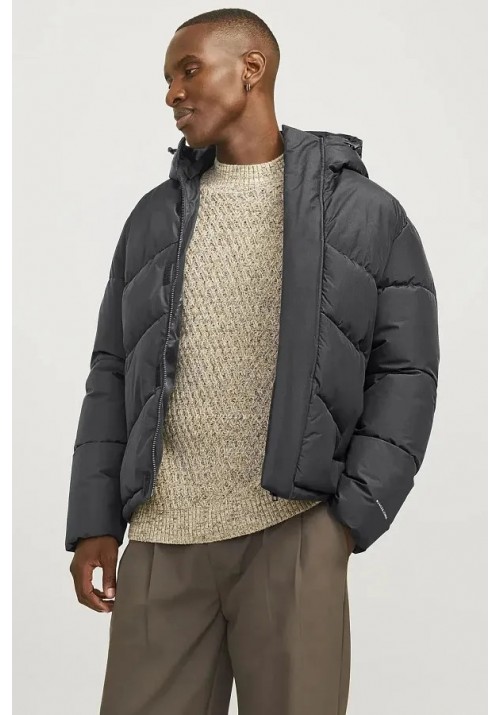 Ανδρικό Μπουφάν Jack & Jones JJWorld Puffer Jacket 12259850 Asphalt