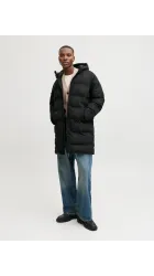 Ανδρικό Μπουφάν Jack & Jones JJEsoho Long Puffer LN 12289051 Black