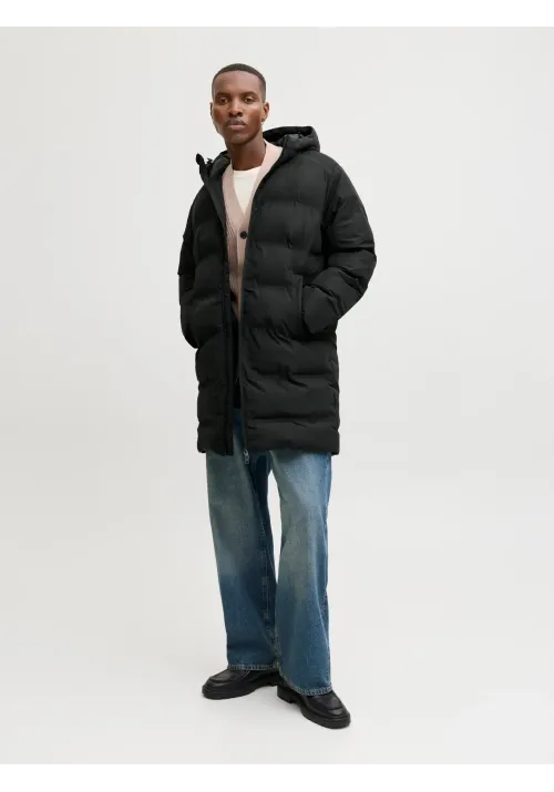Ανδρικό Μπουφάν Jack & Jones JJEsoho Long Puffer LN 12289051 Black