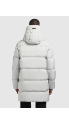 Ανδρικό Μπουφάν Puffer Μακρύ Khujo 2209CO233-248 Clide Light Grey Γκρι Ανδρικό Μπουφάν Puffer Μακρύ Khujo 2209CO233-248 Clide Light Grey Γκρι