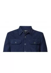 Ανδρικό Overshirt Petrol Κοτλέ M-3030-SIL423 Μπλε Ανδρικό Overshirt Petrol Κοτλέ M-3030-SIL423 Μπλε