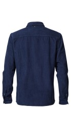 Ανδρικό Overshirt Petrol Κοτλέ M-3030-SIL423  Μπλε