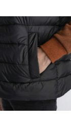 Ανδρικό Αμάνικο Μπουφάν  Petrol M-3030-Wst107-9091 Puffer Μαύρο