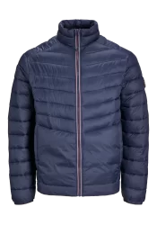 Ανδρικό Μπουφάν Plus Size Jack & Jones Jjesprint Collar Noos PLS 12259005 Navy Blue Ανδρικό Μπουφάν Plus Size Jack & Jones Jjesprint Collar Noos PLS 12259005 Navy Blue