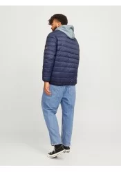 Ανδρικό Μπουφάν Plus Size Jack & Jones Jjesprint Collar Noos PLS 12259005 Navy Blue Ανδρικό Μπουφάν Plus Size Jack & Jones Jjesprint Collar Noos PLS 12259005 Navy Blue