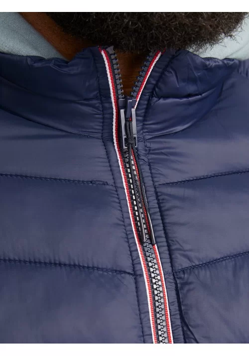 Ανδρικό Μπουφάν Plus Size Jack & Jones Jjesprint Collar Noos PLS 12259005 Navy Blue