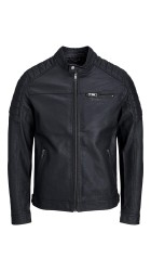 Ανδρικό Μπουφάν JJRocky  Jacket Noos 12147218 Μαύρο