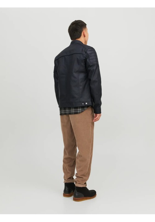 Ανδρικό Μπουφάν JJRocky  Jacket Noos 12147218 Μαύρο
