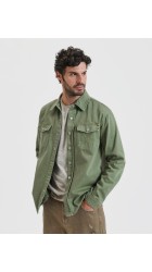 Ανδρικό Πουκάμισο Overshirt Gianni Lupo GL6292Q Λαδί