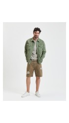 Ανδρικό Πουκάμισο Overshirt Gianni Lupo GL6292Q Λαδί