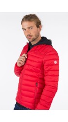 Aνδρικό Μπουφάν TiffosiI 10036976-509 Αδιάβροχο Φθινοπωρινό Κόκκινο
