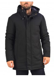 Ανδρικό Μπουφάν Παρκά Hamaki-Ho GBI1556H Μαύρο