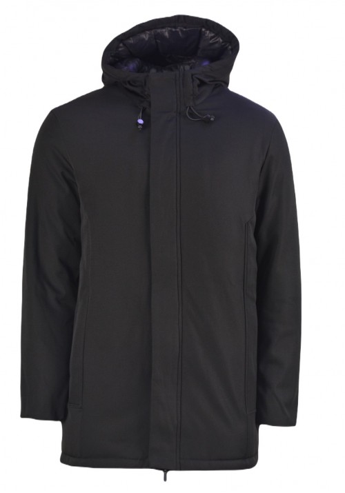 Ανδρικό Μπουφάν Παρκά Hamaki-Ho GBI1556H Μαύρο