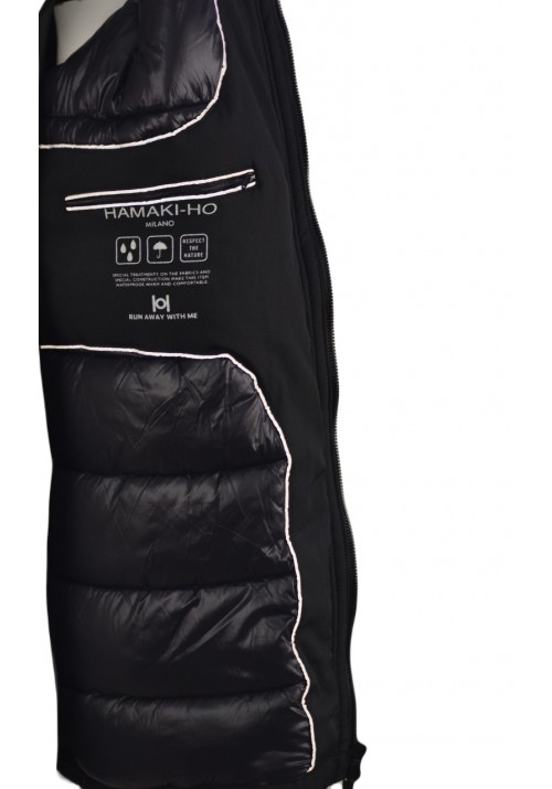 Ανδρικό Μπουφάν Παρκά Hamaki-Ho GBI1556H Μαύρο