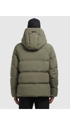 Ανδρικό Μπουφάν Puffer Khujo KJ2208JK233-348 Turrel Χακί Ανδρικό Μπουφάν Puffer Khujo KJ2208JK233-348 Turrel Χακί