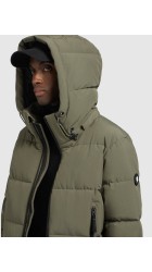 Ανδρικό Μπουφάν Puffer Khujo KJ2208JK233-348 Turrel Χακί Ανδρικό Μπουφάν Puffer Khujo KJ2208JK233-348 Turrel Χακί