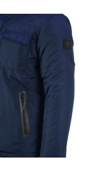 Aνδρικό Μπουφάν για Χειμώνα με Επένδυση Petrol jac 114 Αδιάβροχο Μπλε