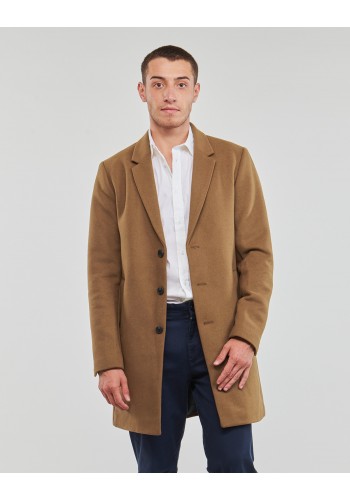 Ανδρικό Παλτό Μάλλινο Jack & Jones 12171374 Κάμελ