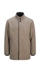 Ανδρικό Παλτό Jack & Jones JJeharrison Wool Blend Jacket SN 12258674 Greige