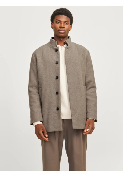 Ανδρικό Παλτό Jack & Jones JJeharrison Wool Blend Jacket SN 12258674 Greige
